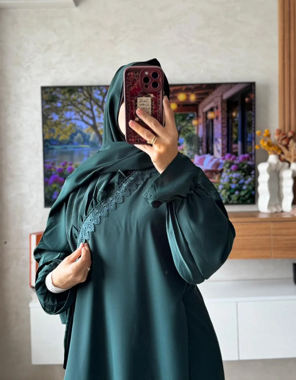 ✨ عباية راقية بتفاصيل فاخرة 270 درهم✨