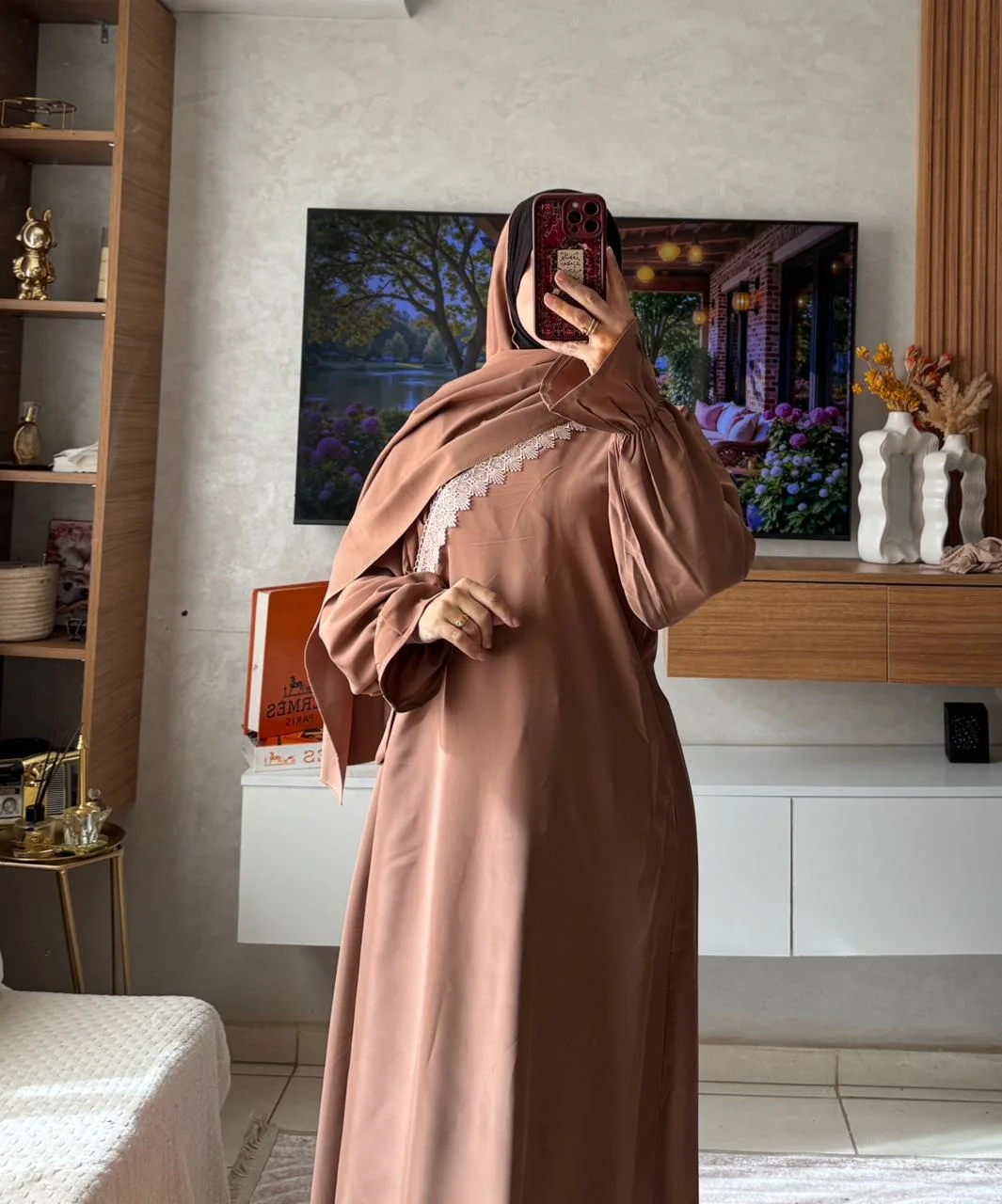 ✨ عباية راقية بتفاصيل فاخرة 270 درهم✨