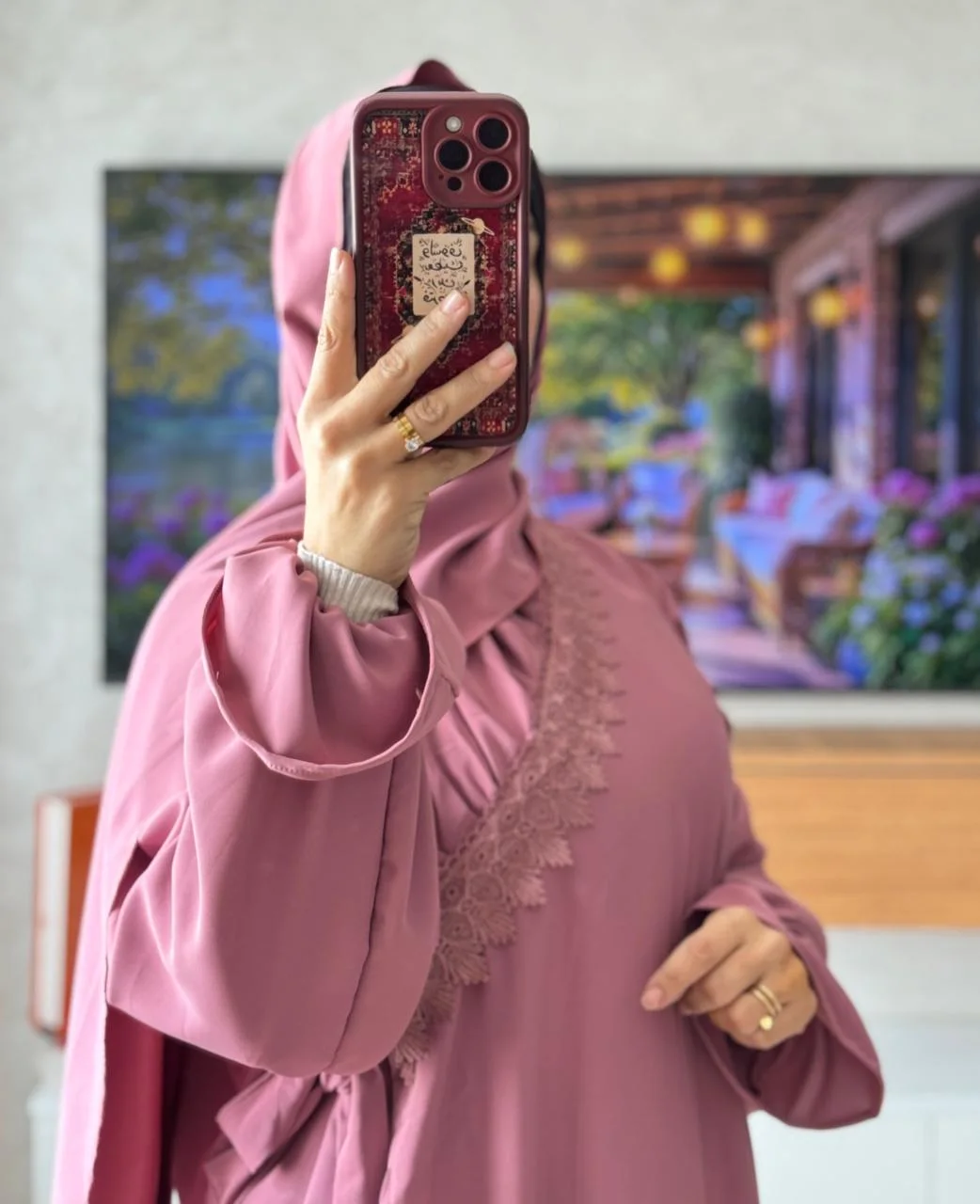✨ عباية راقية بتفاصيل فاخرة 270 درهم✨