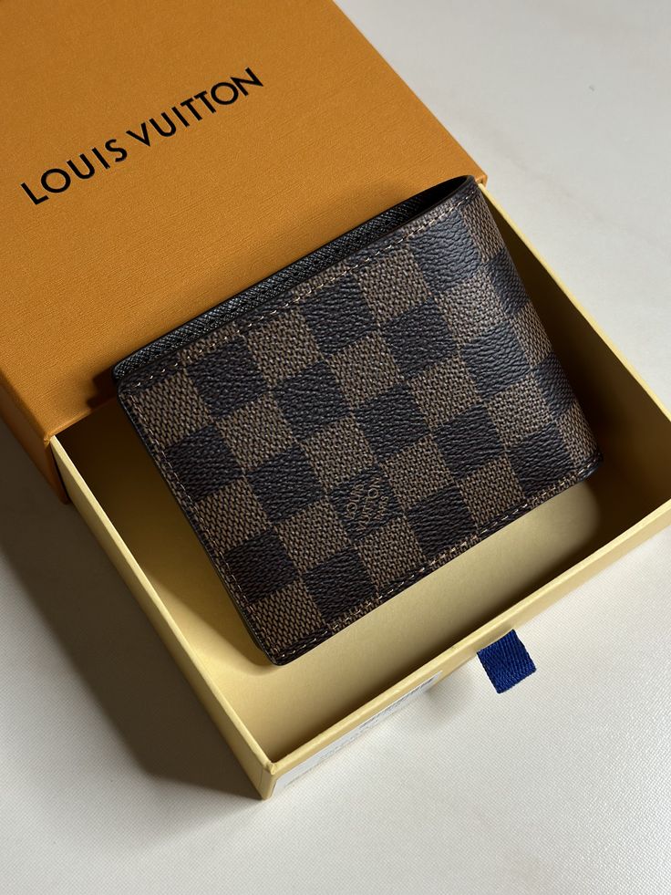 Louis Vuitton Wallet Slender Damier Ebene