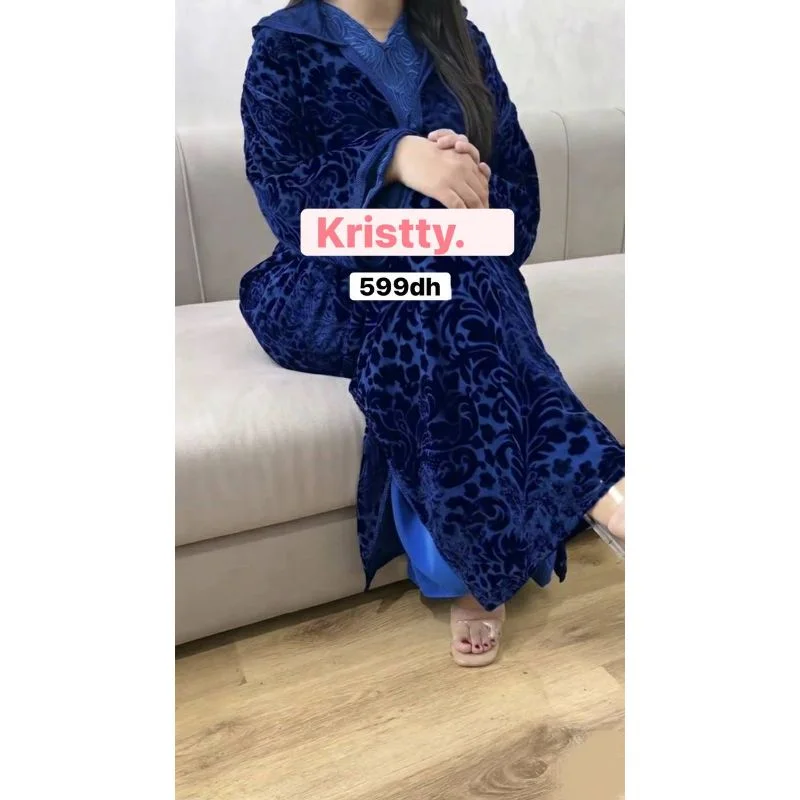 Djellaba 2 Pièces Mobra Marocain Chic – Élégance Marocaine 🇲🇦 ✨