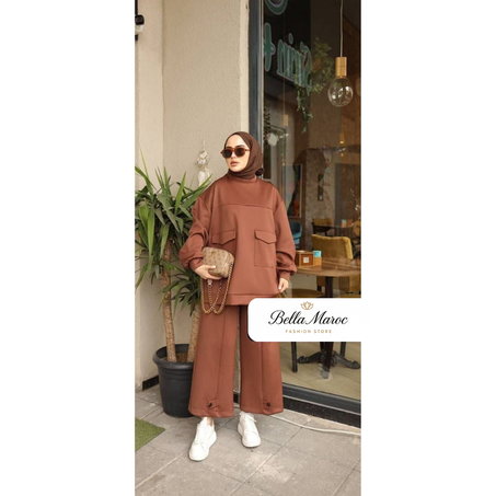 🌸 Ensemble Décontracté Femme – طقم نسائي مريح وجميل 🌸