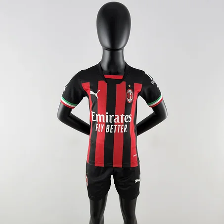 CONJUNTO 2 piezas KIT NIÑO. AC MILAN