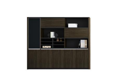 Bibliothèque vitrée