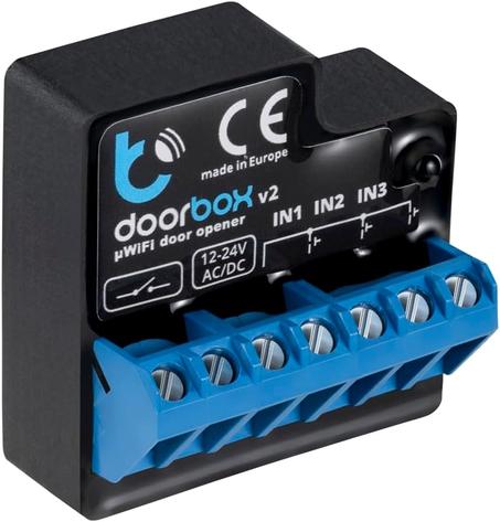 doorbox - Cerrojo eléctrico para Abrir y Cerrar la Puerta Desde Cualquier Lugar del Mundo