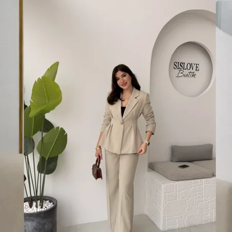 Ensemble veste & pantalon classy trend 2026