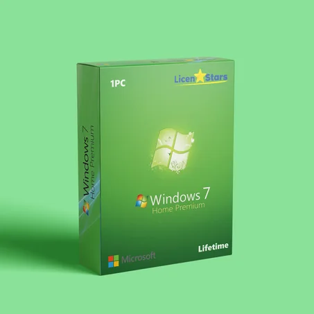 Windows 7 Home Premium 32/64-bit Product Key For 1 PC, Lifetime