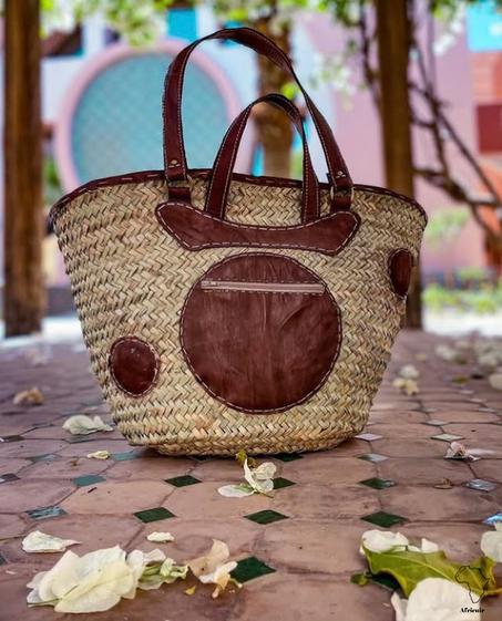 Panier en feuille de palmier