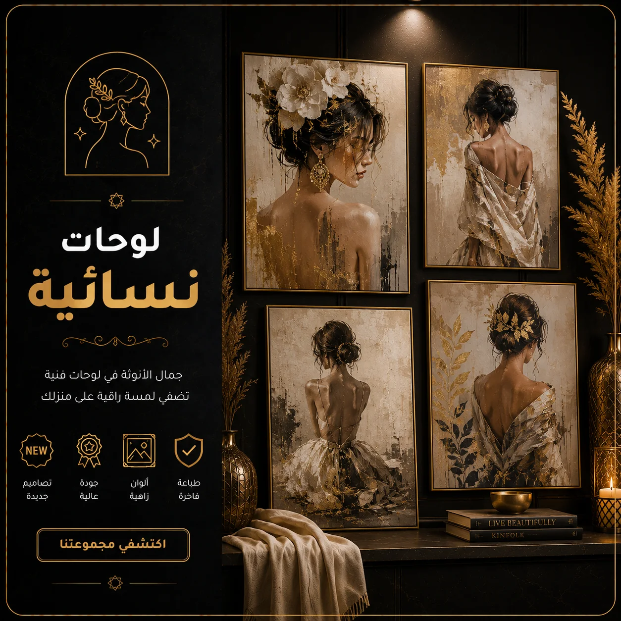 لوحات  نسائية