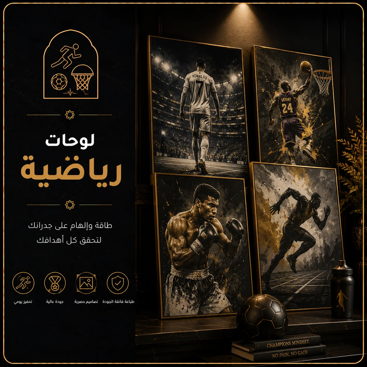 لوحات رياضية