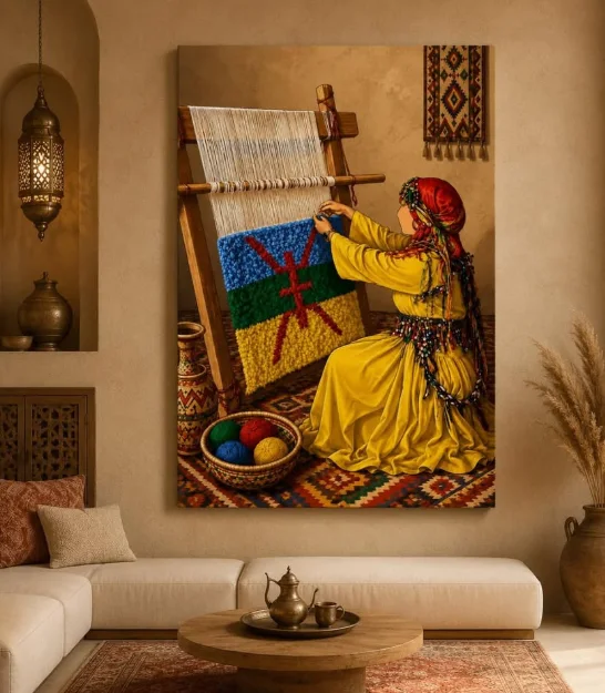 لوحة روح المغرب