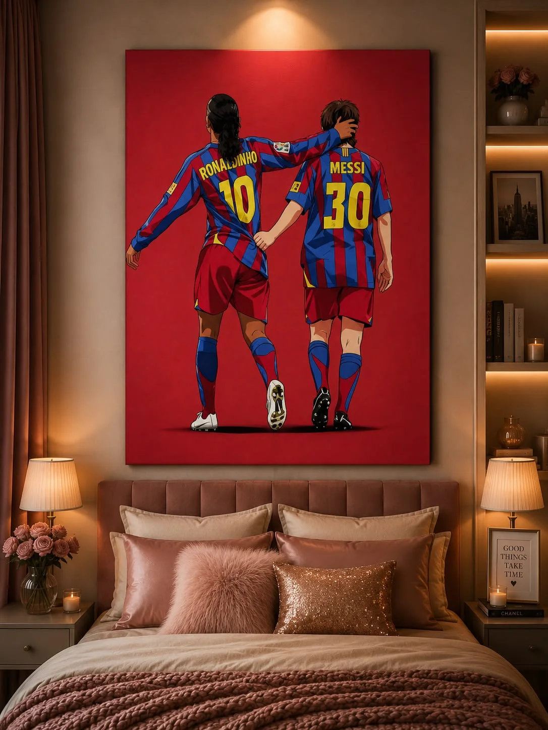 messi and ronaldinho