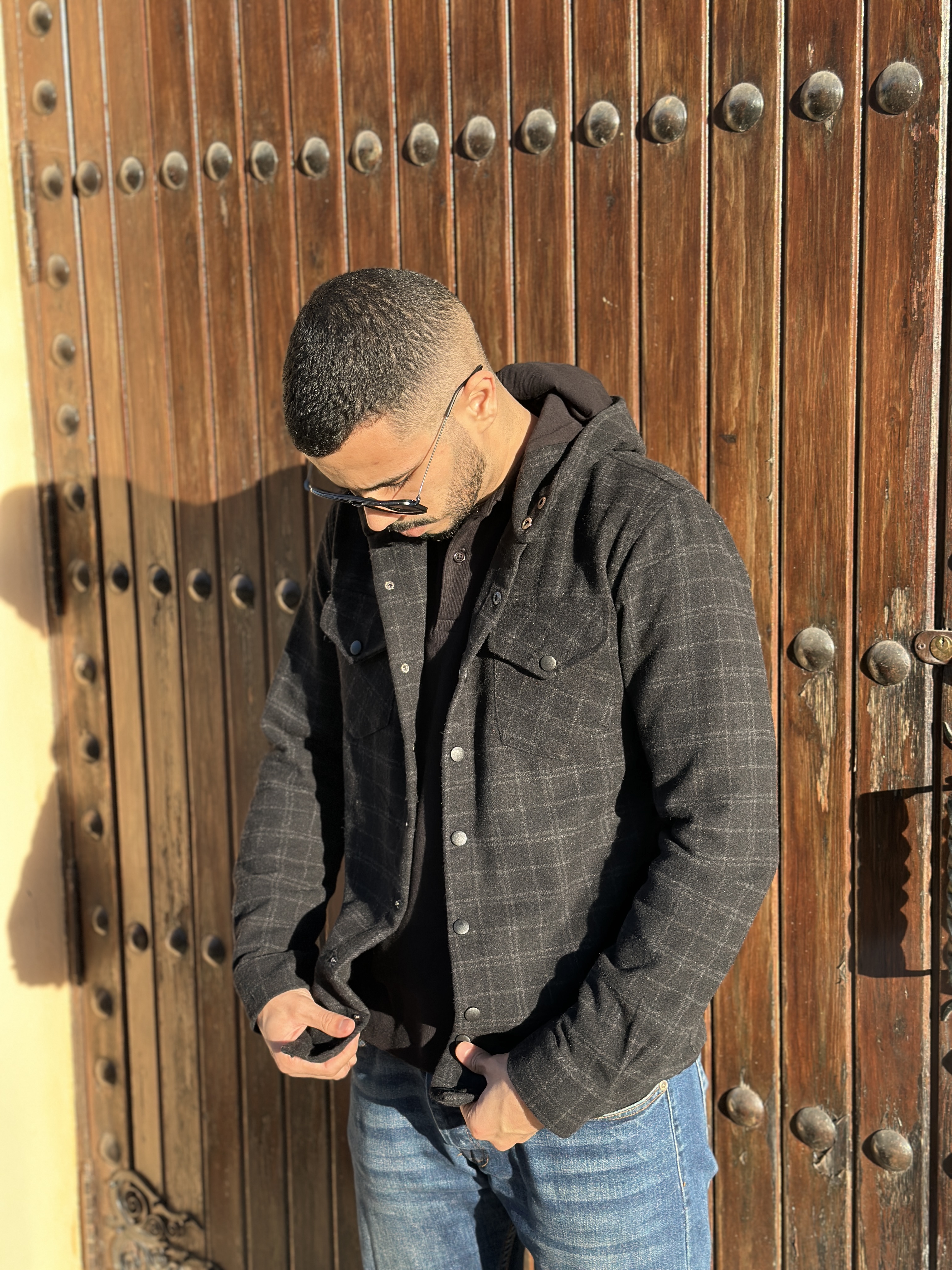 سترة كاروهات كلاسيكية