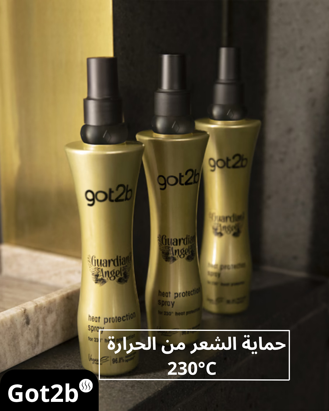Schwarzkopf got2b Guardian Angel Heat Protection anti-frizz +230c