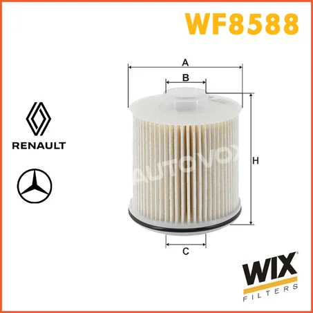 FILTRE GASOILE WIX WF8588