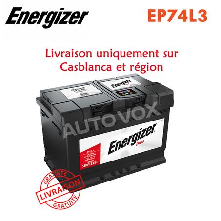 BATTERIE ENERGIZER EP74L3 PLUS 74 AH / 680 A