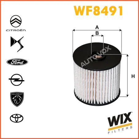 FILTRE  GASOILE WIX WF8491
