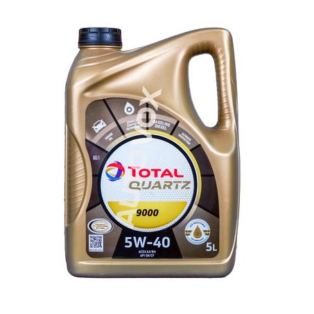 Huile TOTAL QUARTZ 9000 5W-40 - 5L