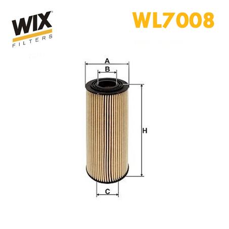 FILTRE HUILE WIX WL7008