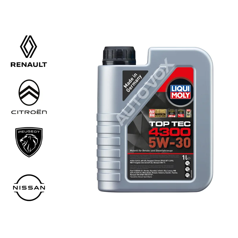 5W30 Top Tec 4300  - LIQUI MOLY 1L