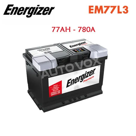 BATTERIE ENERGIZER EM77L3 - 77AH/780A