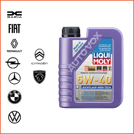 5W40 HIGH TECH - LIQUI MOLY 1L - 2327 HUILE MOTEUR