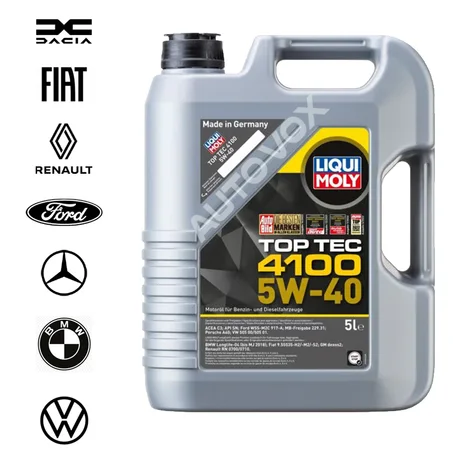 5W40 Top Tec 4100 - LIQUI MOLY 5L