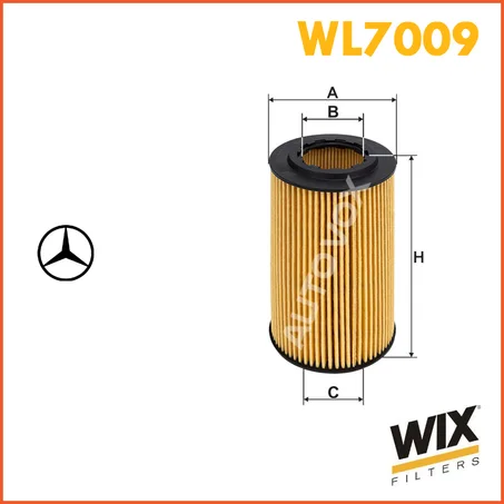 FILTRE HUILE WIX WL7009