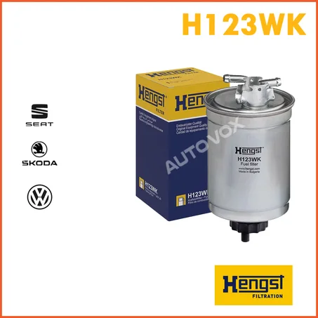 FILTRE  GASOILE HENGST H123WK