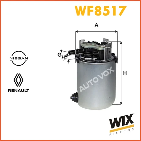 FILTRE GASOILE WF8517