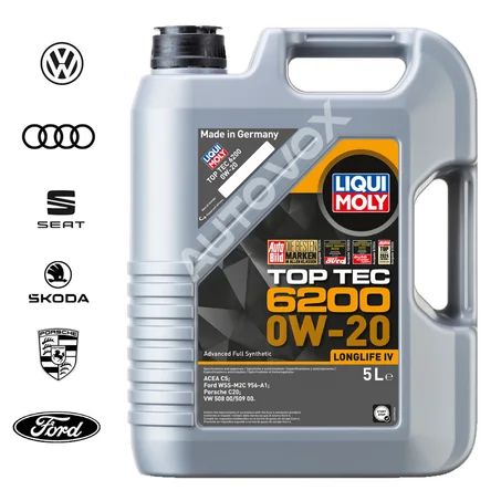 0W20 Top Tec 6200  - LIQUI MOLY 5L - 20789