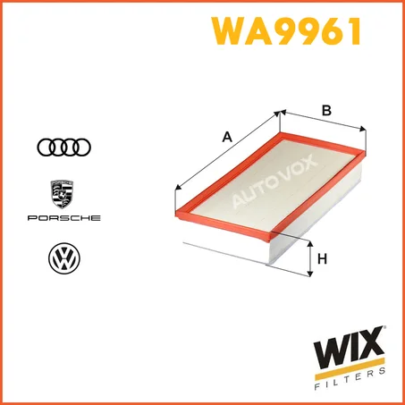 FILTRE AIR WIX WA9961
