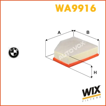 FILTRE  A AIR WIX WA9916