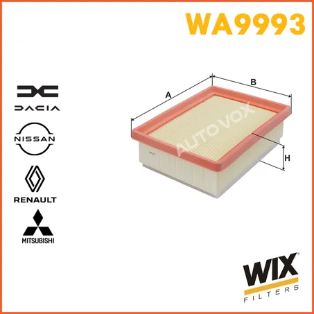FILTRE  A AIR WIX WA9993