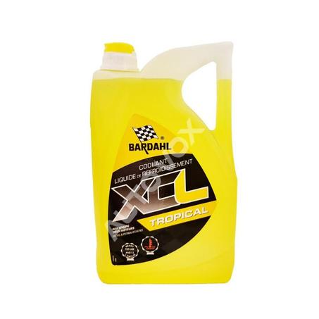 Antigel Bardahl XCL TROPICAL  - 5L JAUNE