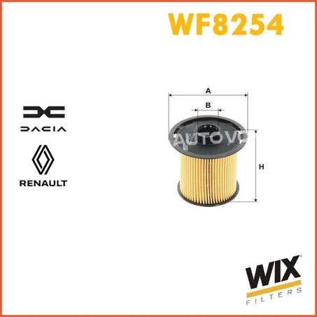FILTRE  GASOILE WIX WF8254