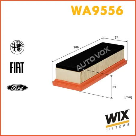 FILTRE  A AIR WIX WA9556