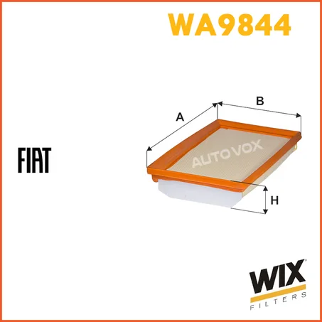 FILTRE  A AIR WIX WA9844