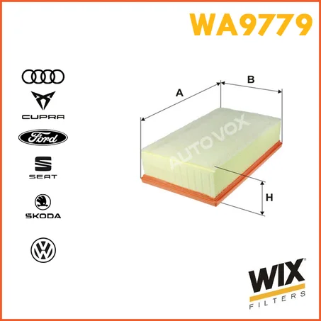 FILTRE  A AIR WIX WA9779