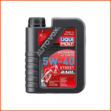 HUILE MOTO LIQUI MOLY MOTORBIK 4T 5W-40 Street Race  - 2592