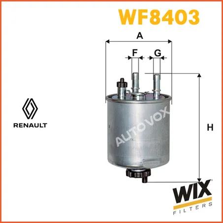 FILTRE  GASOILE WIX WF8403