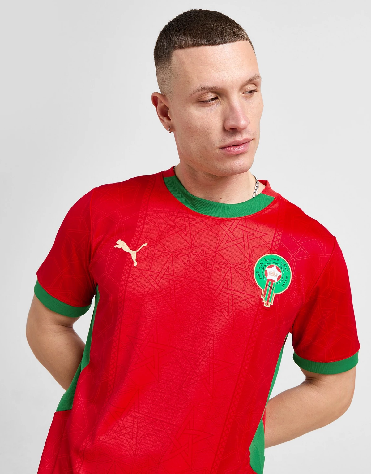 قميص المنتخب المغربي الخاص بكأس أمم افريقيا⚪🔴2025-2026