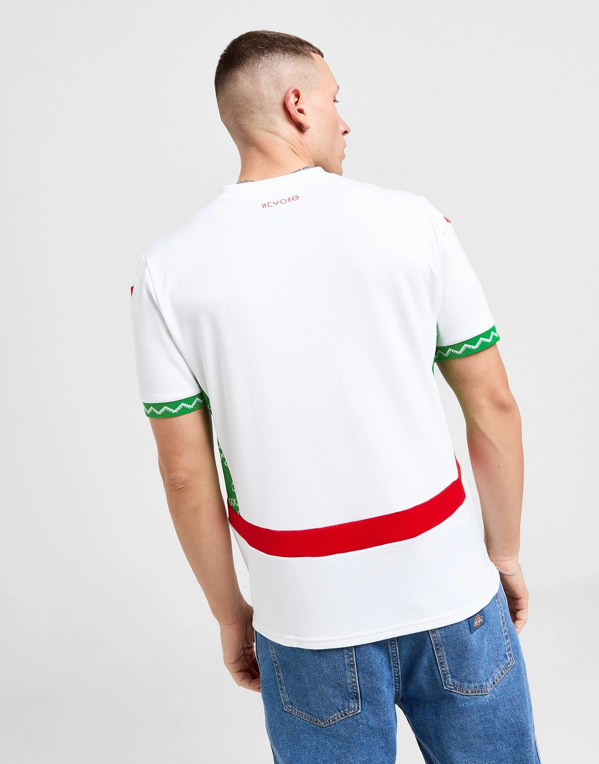 قميص المنتخب المغربي الخاص بكأس أمم افريقيا⚪🟢2025-2026