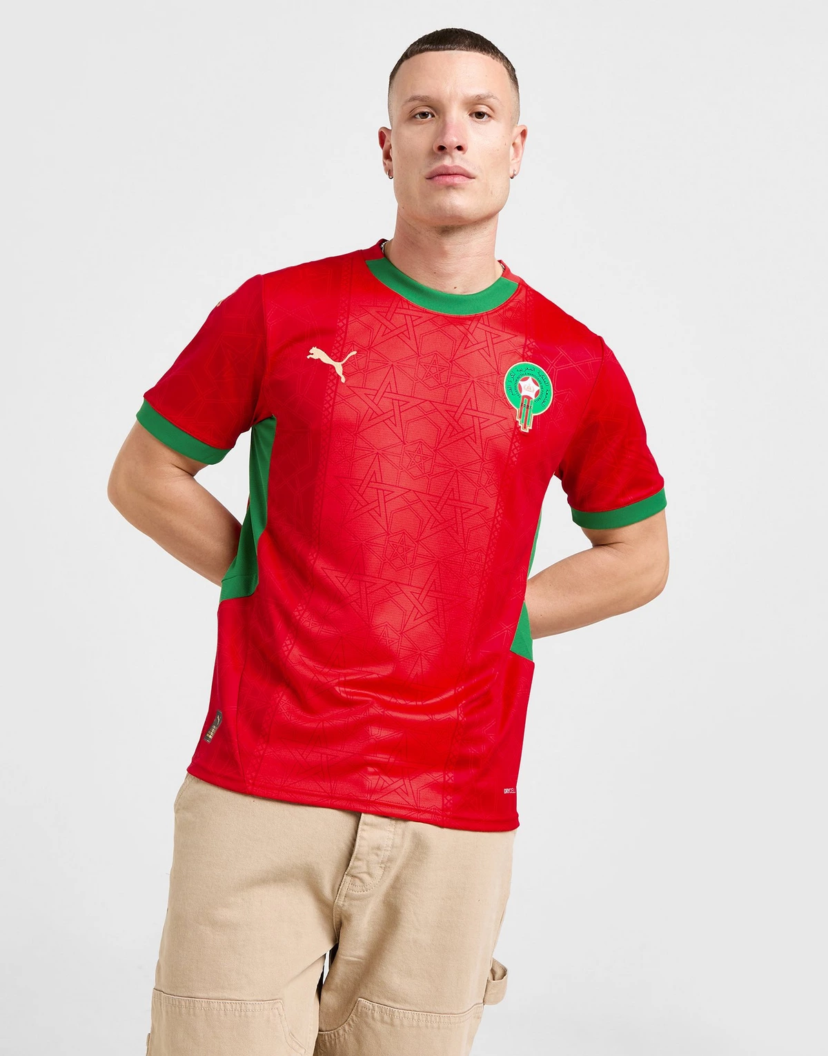 قميص المنتخب المغربي الخاص بكأس أمم افريقيا⚪🔴2025-2026