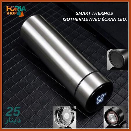 SMART THERMOS ISOTHERME AVEC ÉCRAN LED