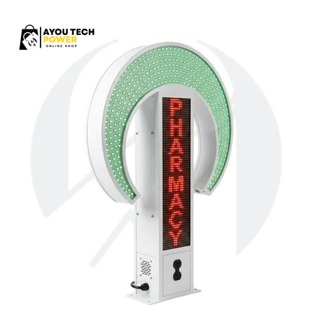 CROISSANT PHARMACIE  LED PIXEL