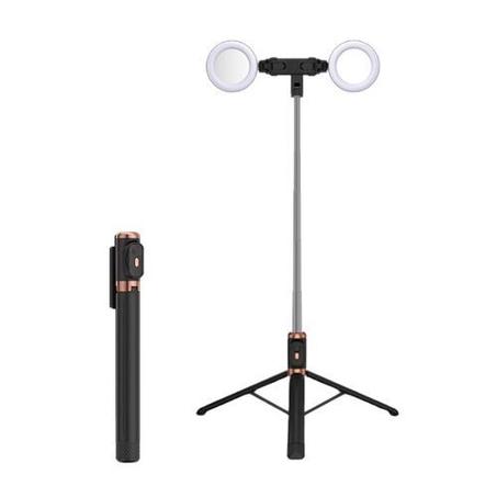 عصا التصوير المتطورة مع الاضائة الالتقاط الصور بكل سهولة و احترافية