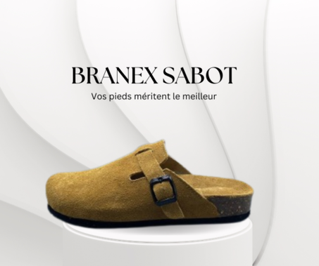 Sabot Suédé Orange