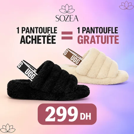 1 FLUFFY UGG ACHETEE = 1 FLUFFY OFFERTE