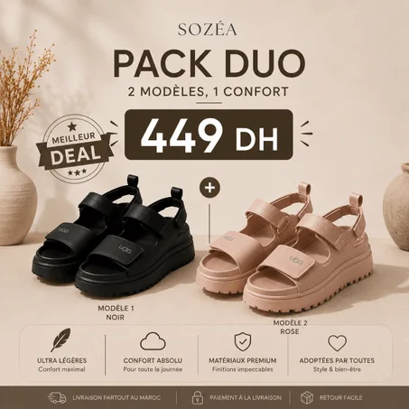 2 SANDALES Hi Glow UGG